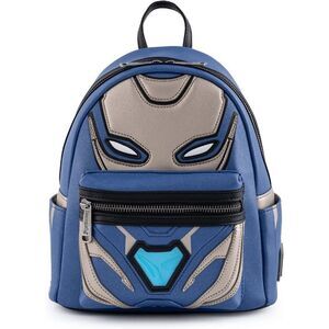 Loungefly Exclusive Marvel Infinity Saga Rescue Mini Backpack Blue